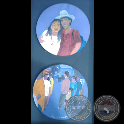 RECUERDO DE CAACUPE, 1993 - Óleo de ENRIQUE COLLAR